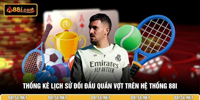 Thống kê lịch sử đối đầu quần vợt trên hệ thống 88I Thống kê lịch sử đối đầu quần vợt trên hệ thống 88I